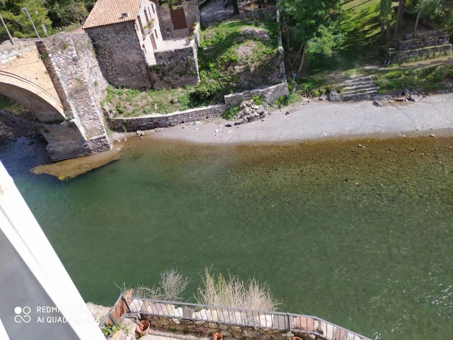 Casa Sobre Rio Noguera Pallaresa Gerri de la Sal Luaran gambar